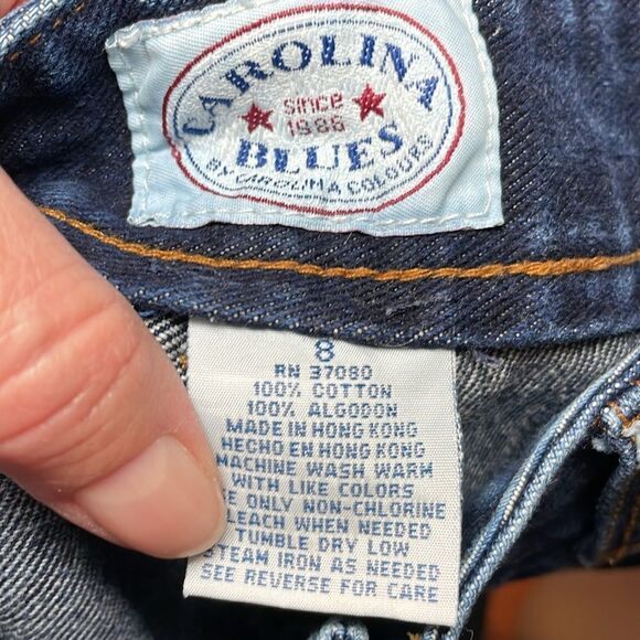 Vintage Carolina Blues  Boot cut Jeans, 100% cotton denim, 8 - Picture 4 of 5